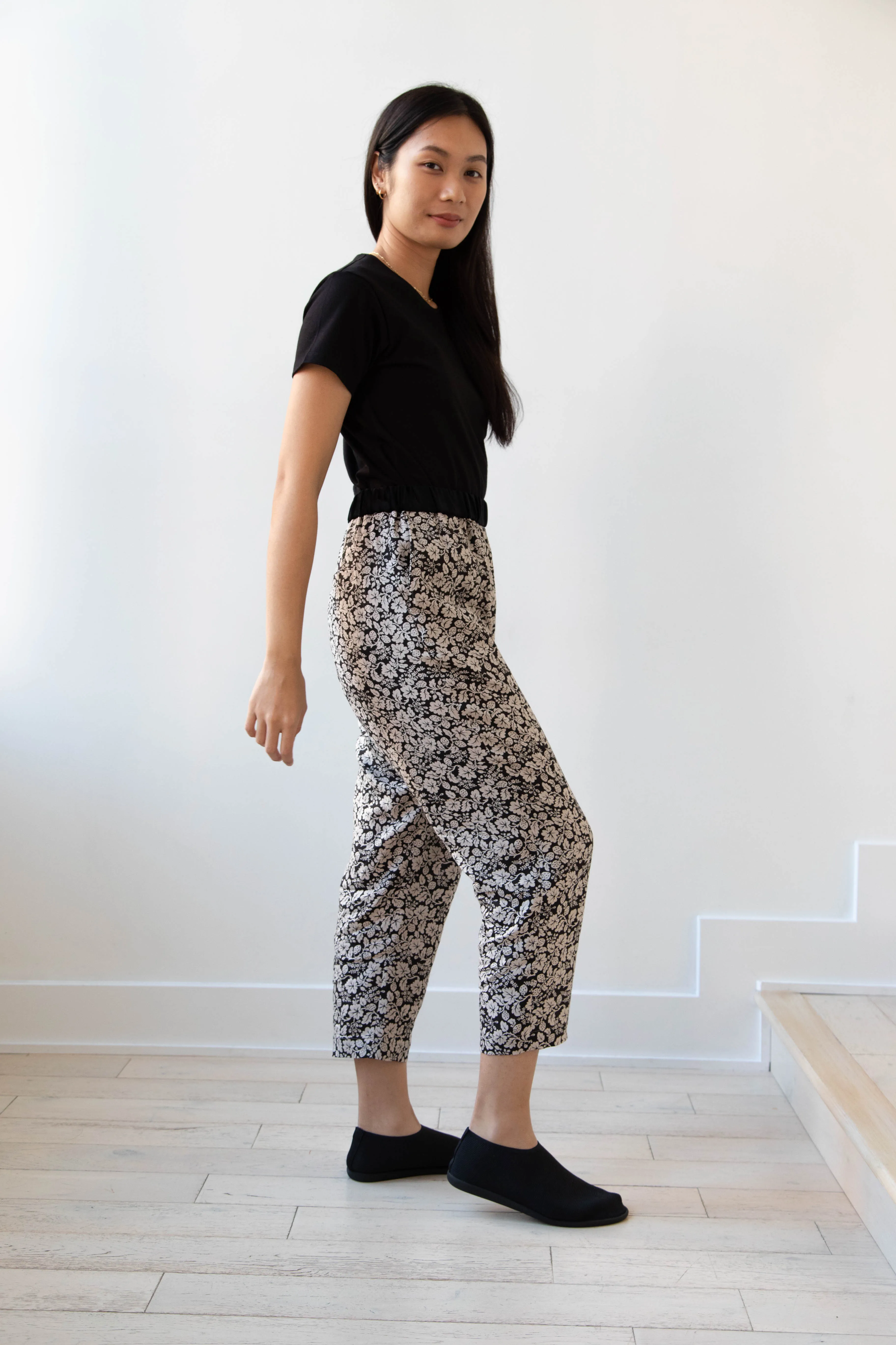 Old Man's Tailor | Wild Berry Print Tapered Trousers