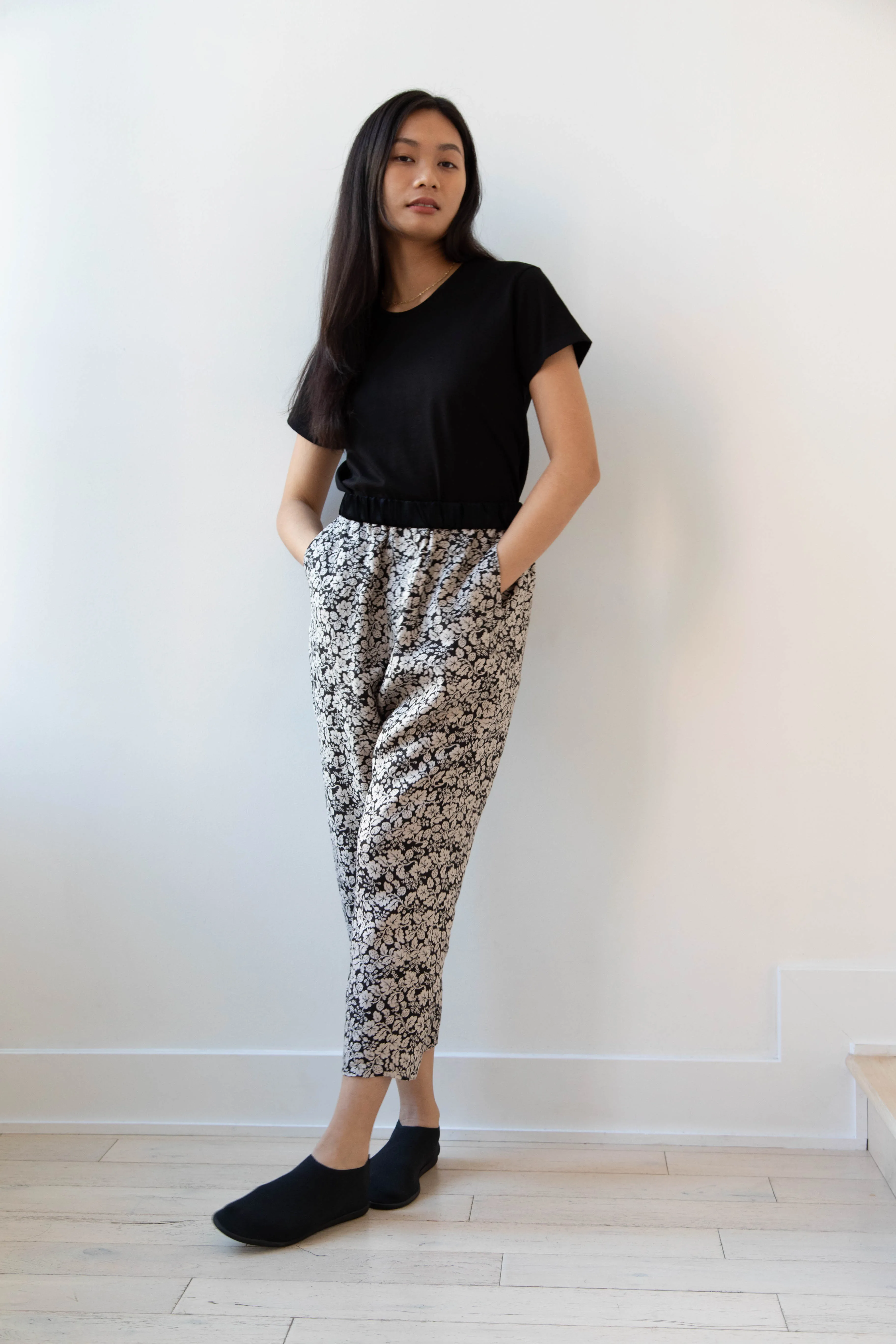 Old Man's Tailor | Wild Berry Print Tapered Trousers