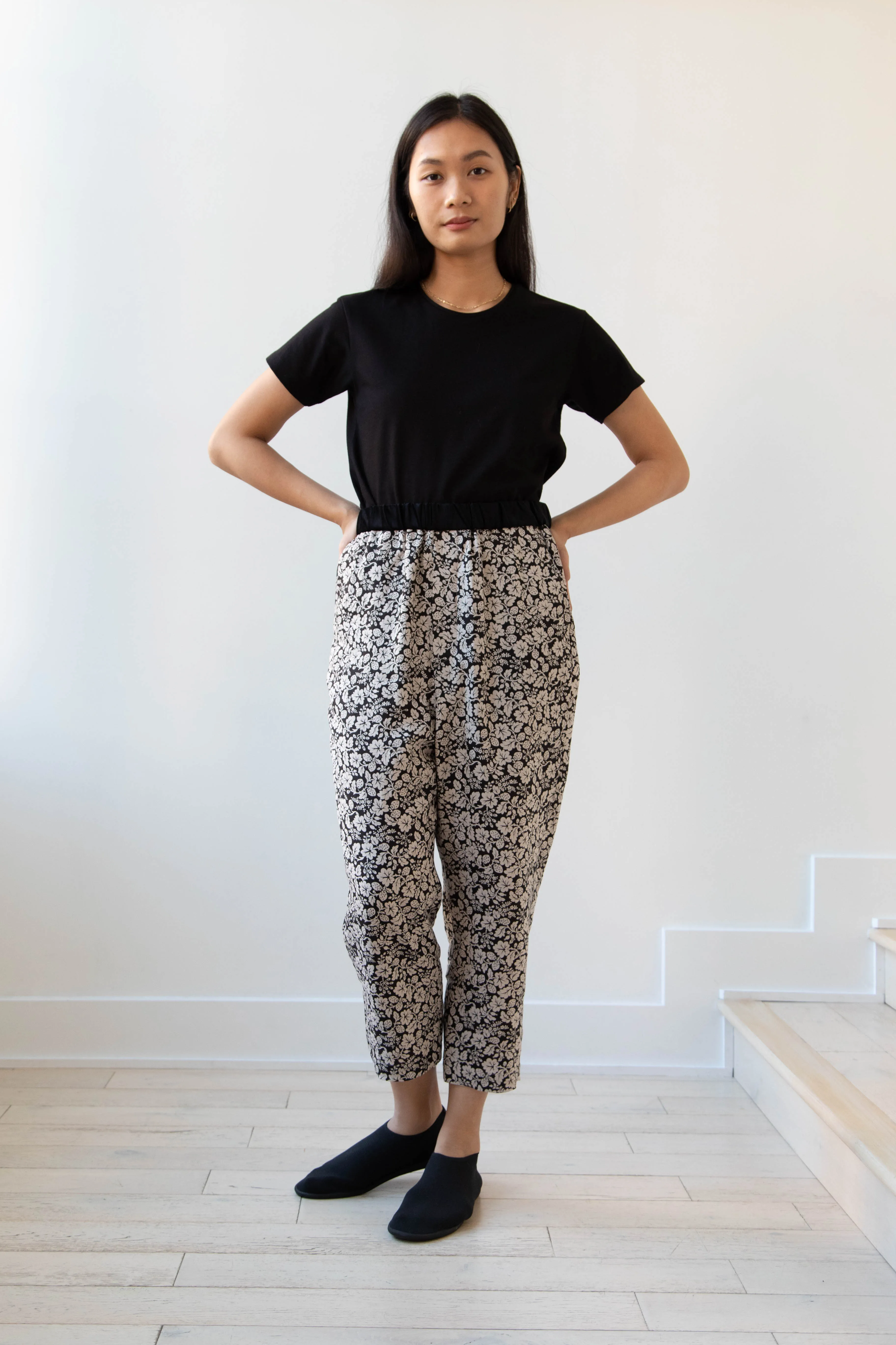 Old Man's Tailor | Wild Berry Print Tapered Trousers