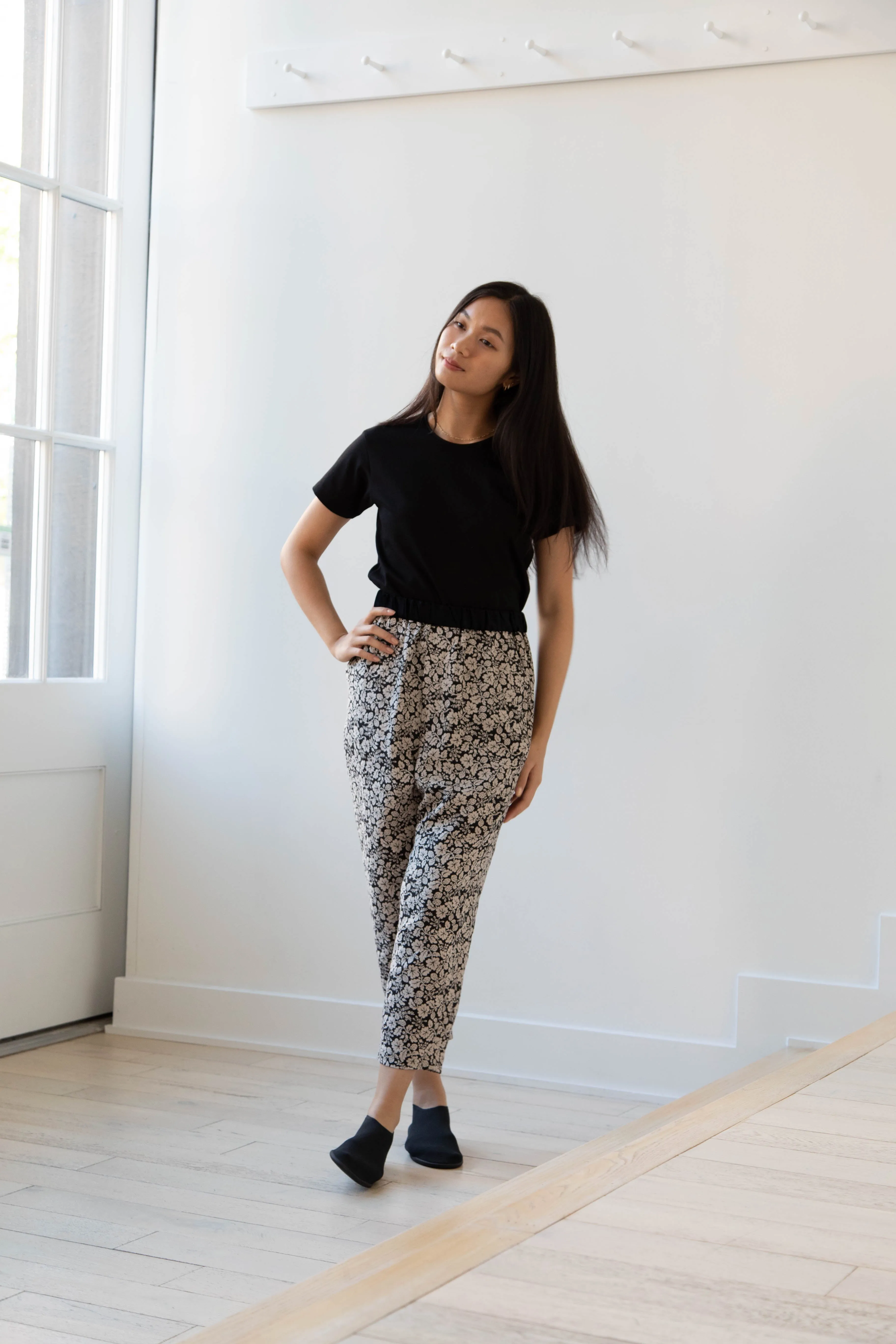 Old Man's Tailor | Wild Berry Print Tapered Trousers