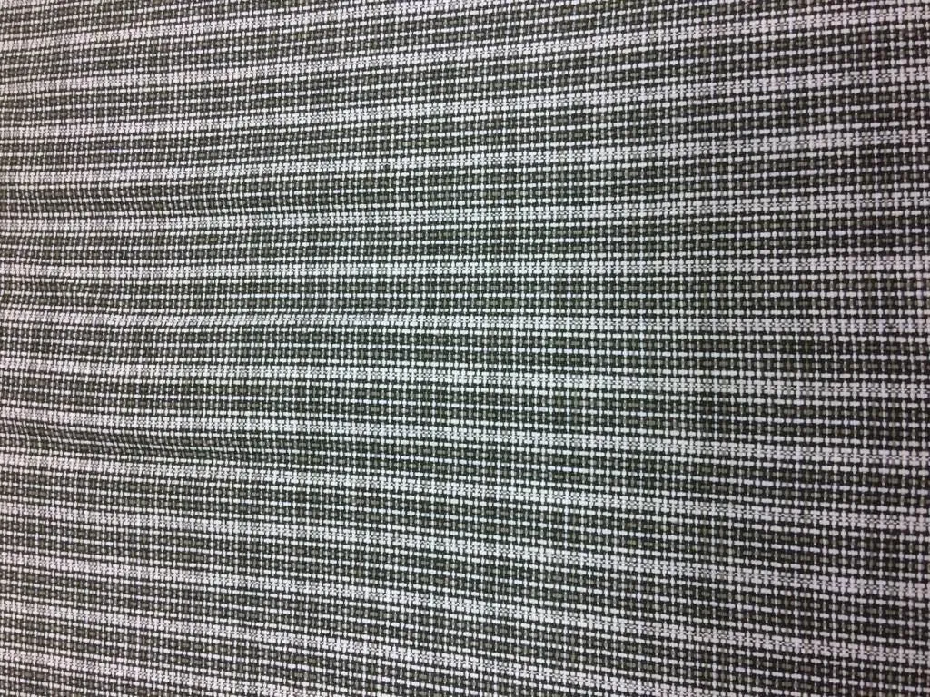Olive Check Yarn Dyed Cotton Fabric