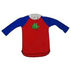 Ozi Varmints Long Sleeve Rash Vest - Red
