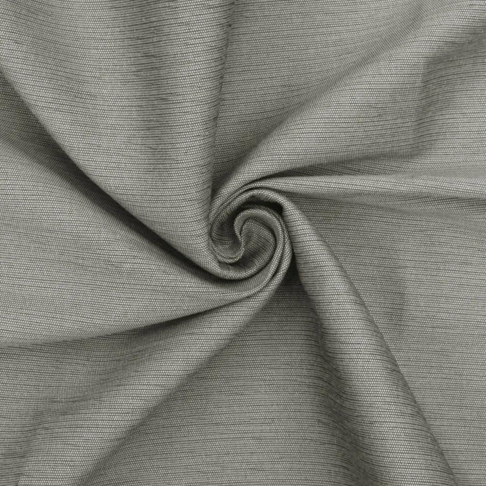 Paper White-Black Texture Slub Taffeta-Like Woven Fabric