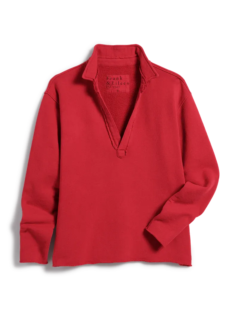 Patrick Popover Henley Triple Fleece