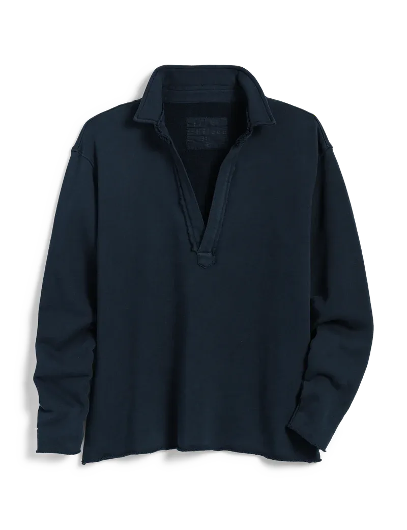 Patrick Popover Henley Triple Fleece