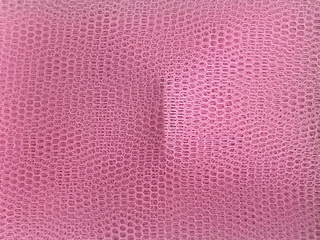 Pink Plain Net Fabric (Wholesale)