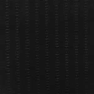 Pure Black Cable-Like Stretch Semi-Sheer Knit Fabric