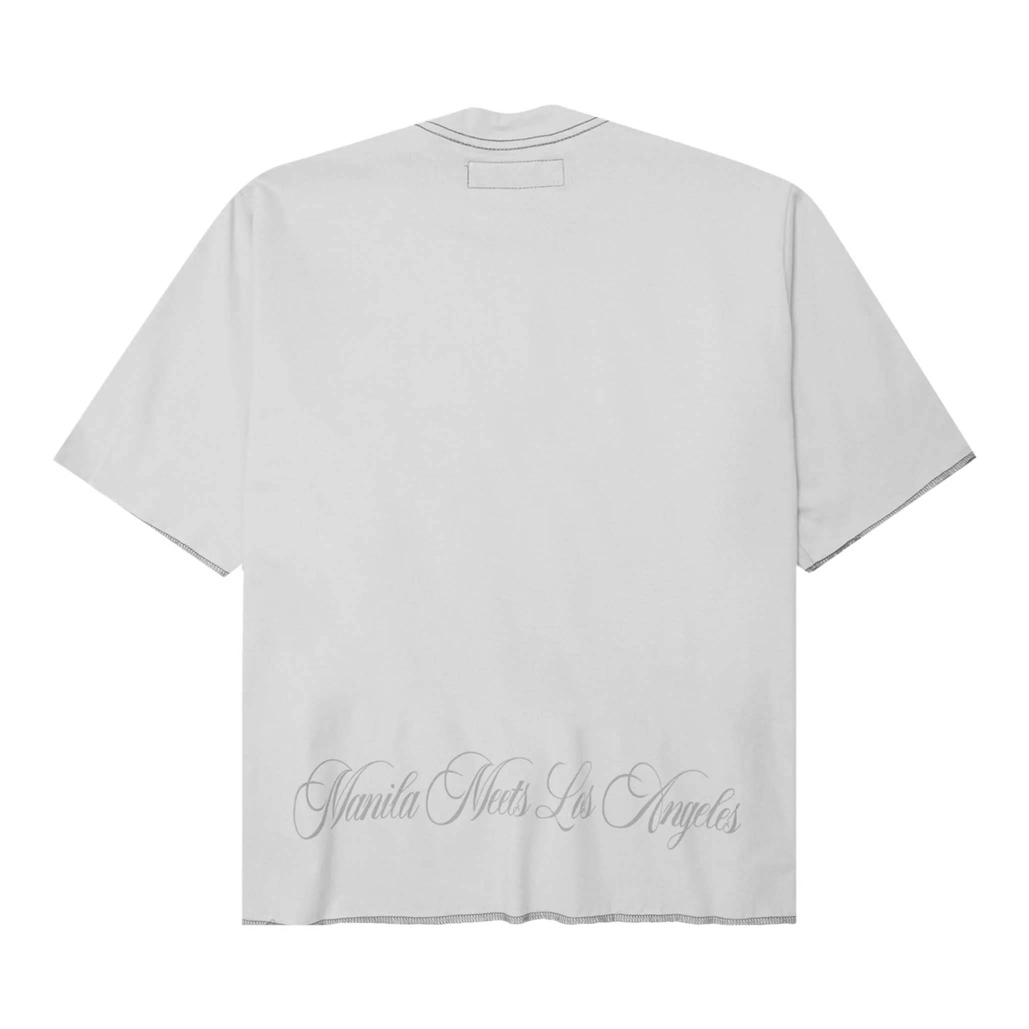 "CROWN OF THORNS" TEE IN WHITE