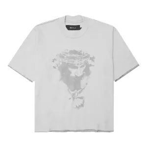 "CROWN OF THORNS" TEE IN WHITE