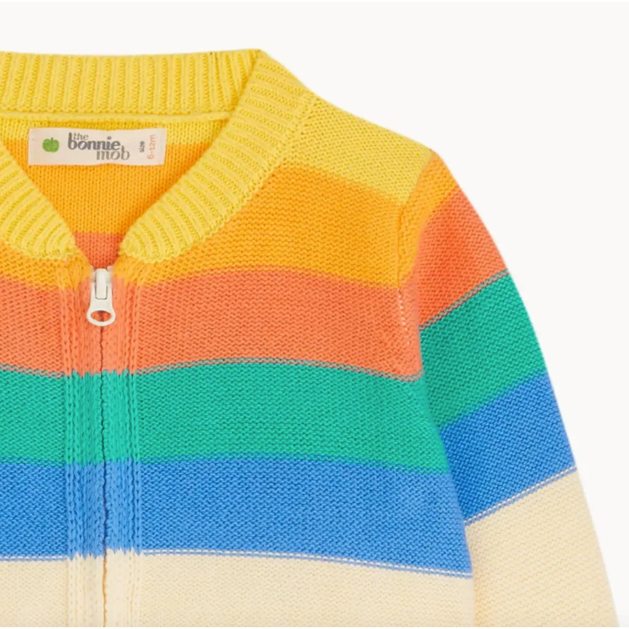 Rainbow Stripe Cardigan