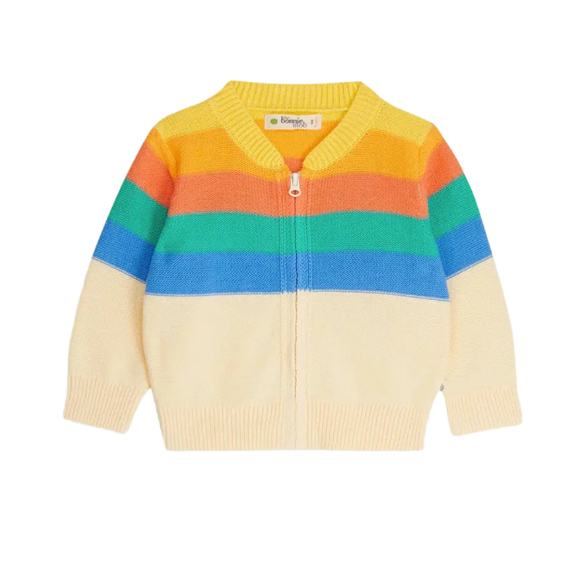 Rainbow Stripe Cardigan