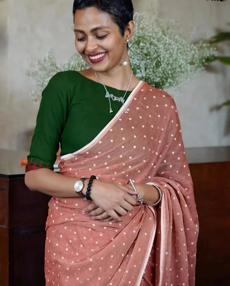 Readymade Gorgeous Green Cotton Blouse