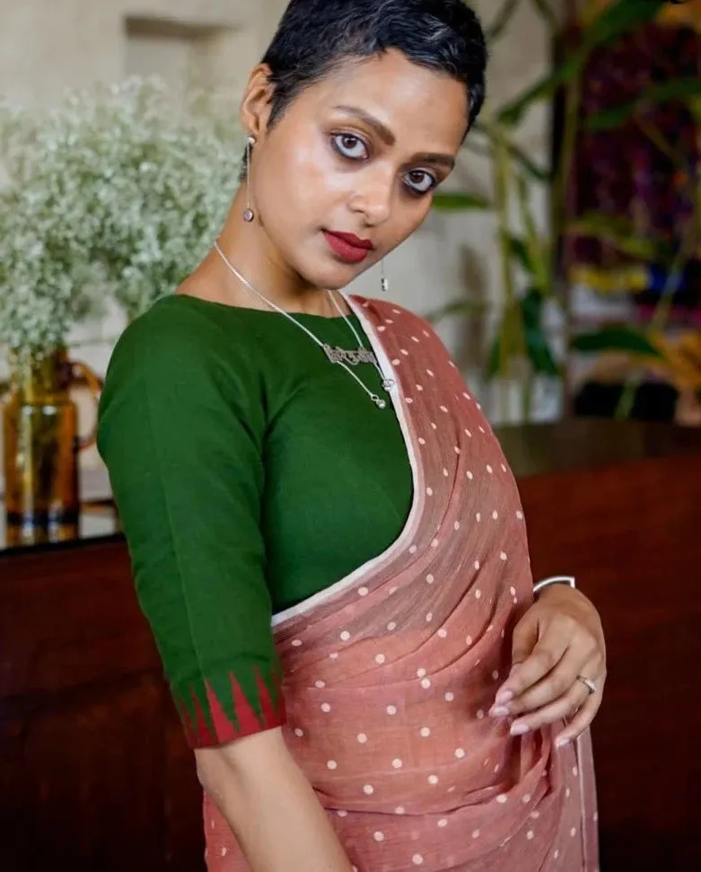 Readymade Gorgeous Green Cotton Blouse