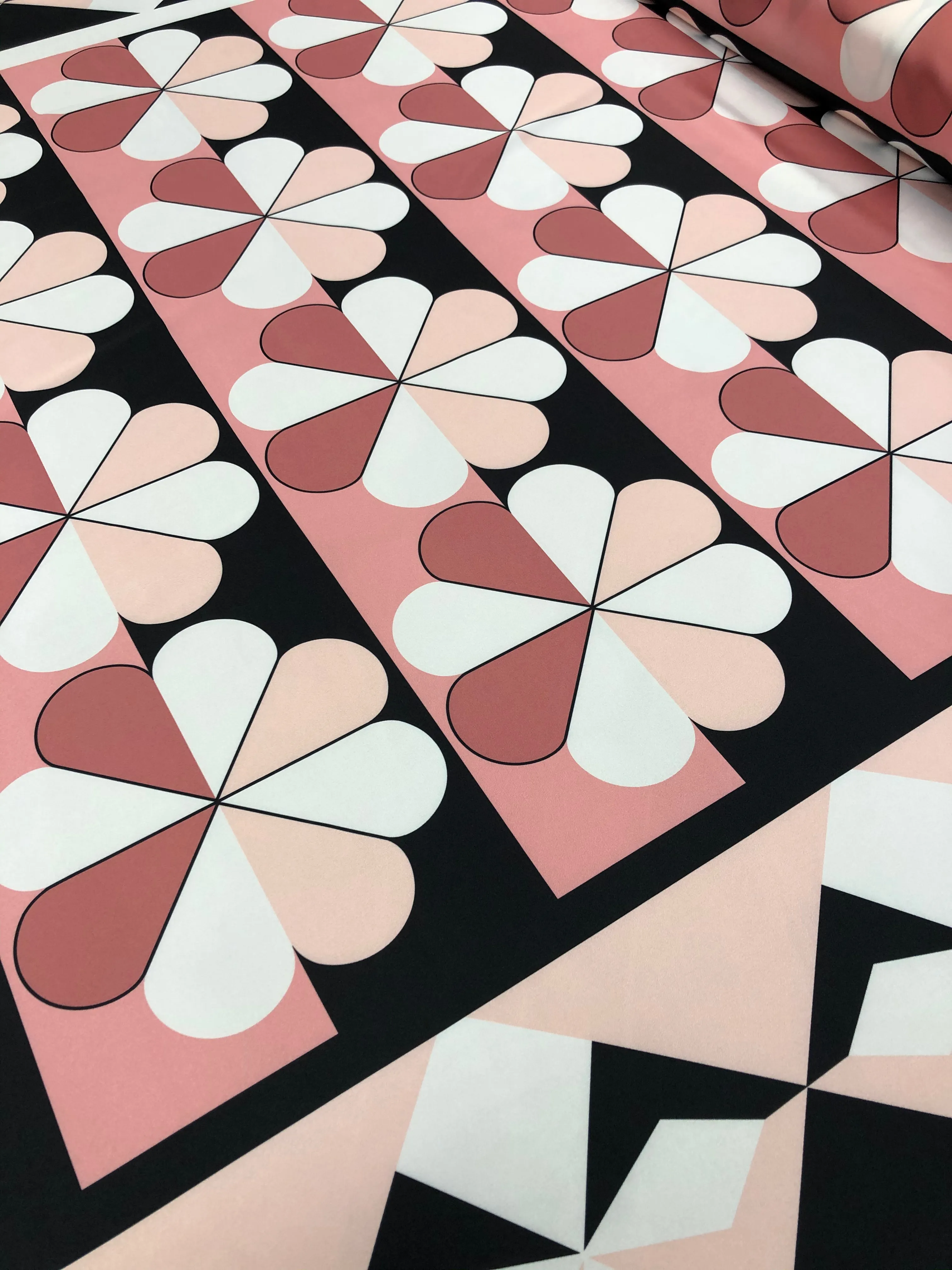 Satin Prints  - Clover Dusty