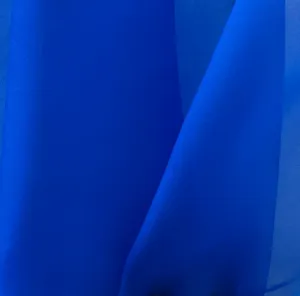 Semi-Sheer Sapphire Silk Organza (Made in Italy)