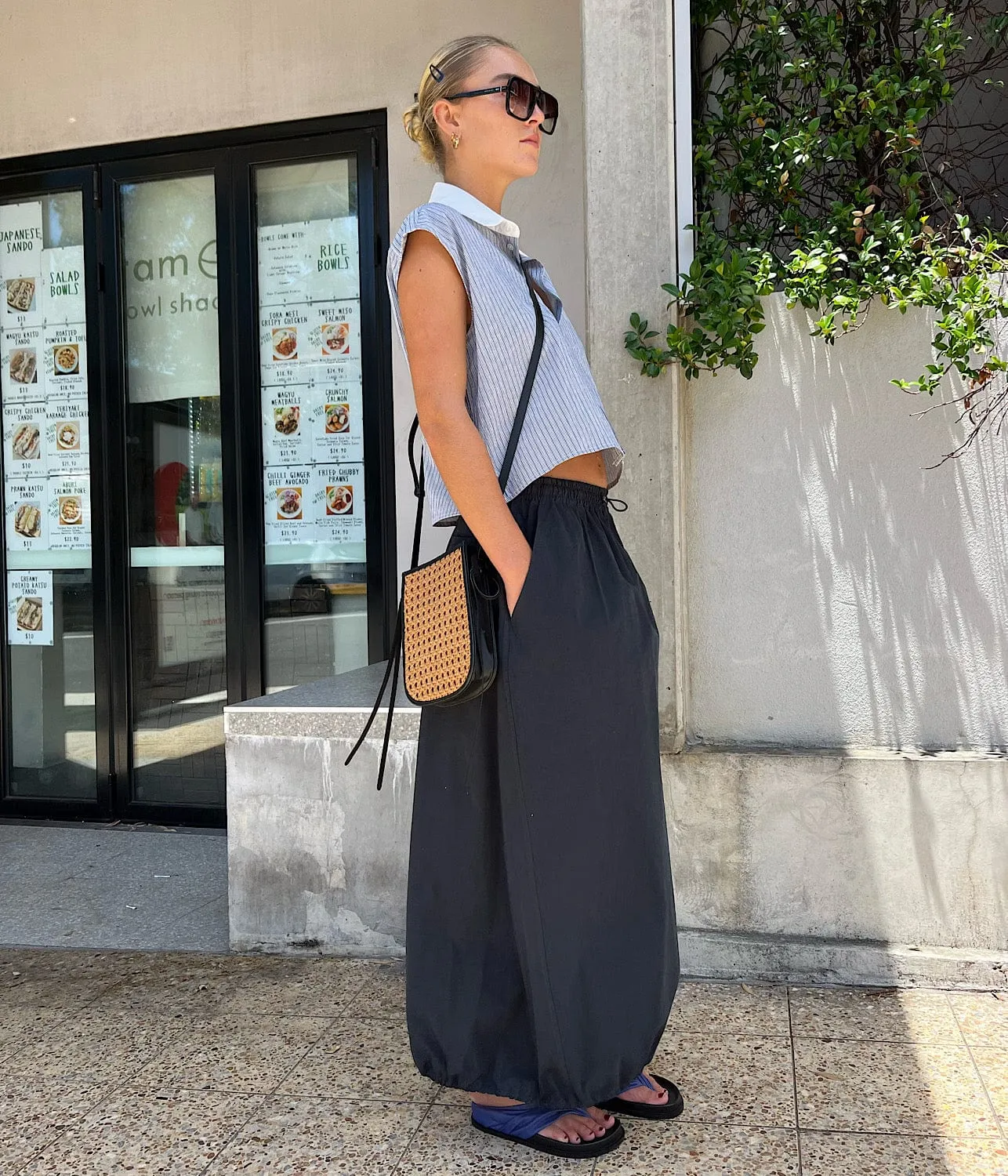 SKIRT - CRUSHED COTTON MAXI