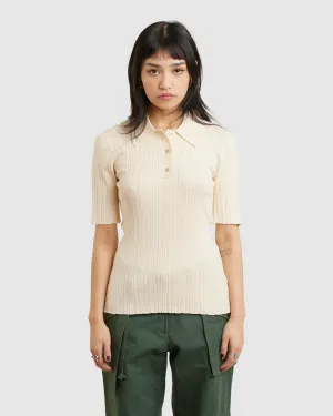 Smooth Knit Top Light Yellow