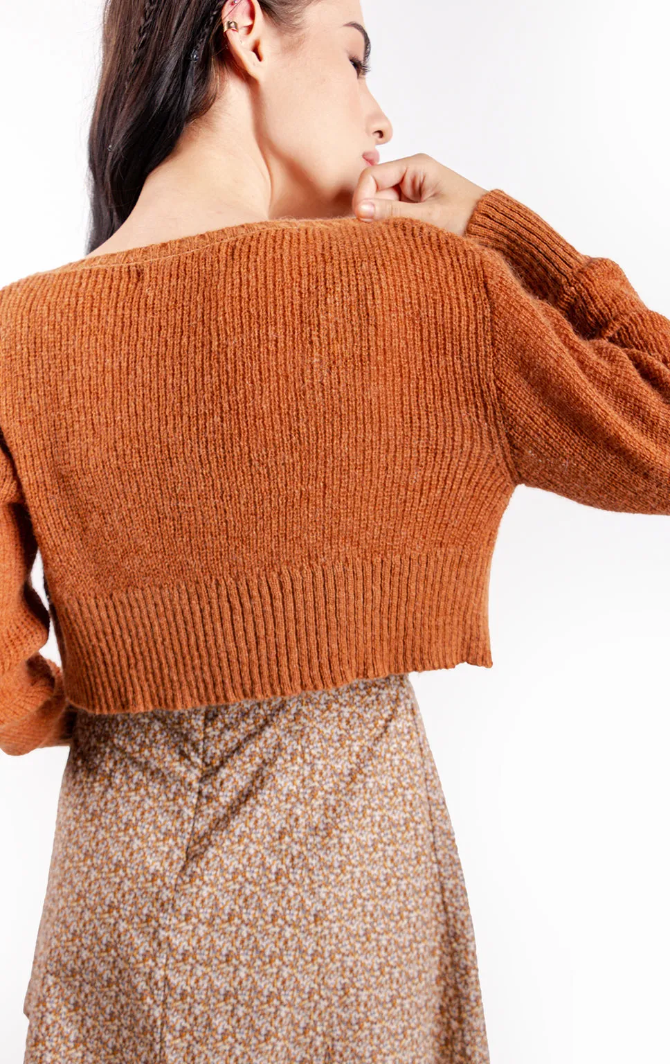 SOFT TOUCH CROPPED CARDIGAN