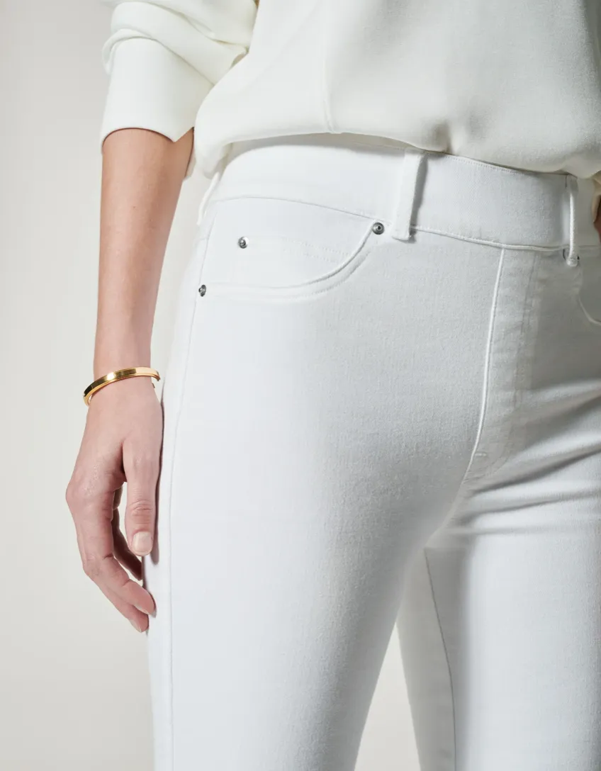 Spanx Flare Jean White