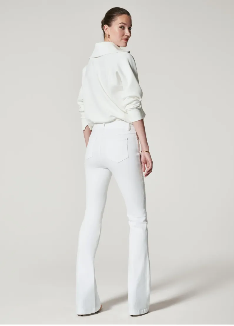 Spanx Flare Jean White
