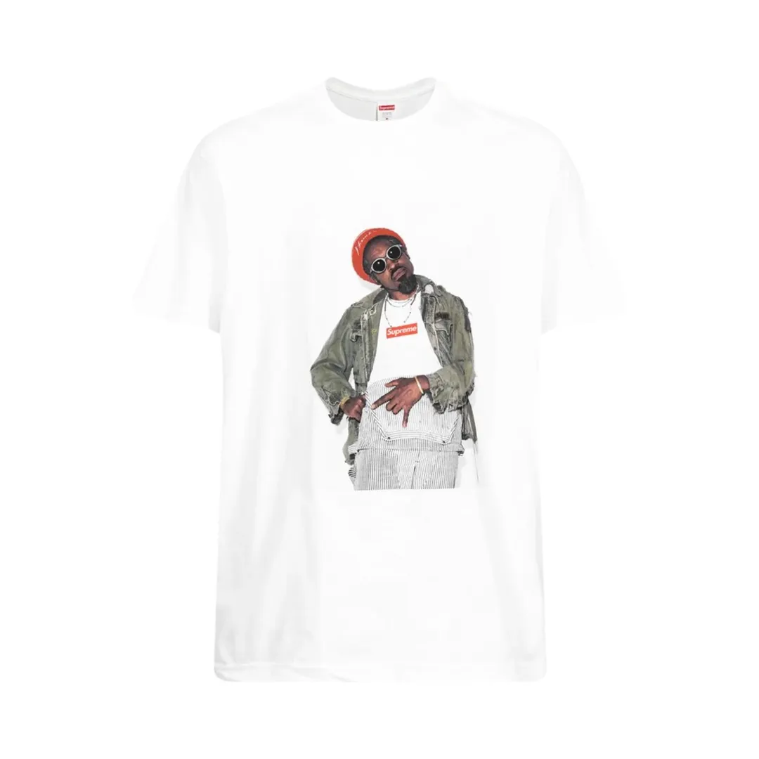 Supreme Andre 3000 Tee White