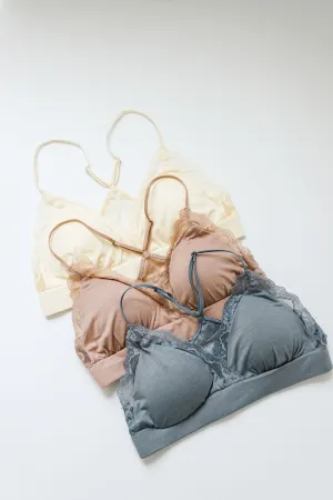 The Everleigh Lace Detail Bralette