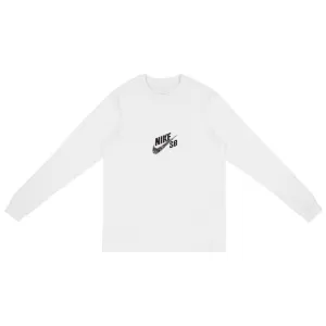Travis Scott Cactus Jack Longsleeve T-Shirt White For Nike SB