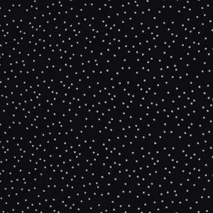 Viscose Lawn - Dotty - Black